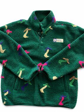 Rare Parks Project "Power to the Parks Shrooms" Trail Fleece jacket